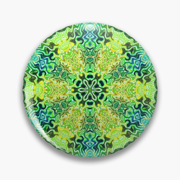Item preview, Hippie Vibes Abstract Kaleidoscope Radial Symmetry Pattern Boho Aesthetic Art 12 of 12 designed and sold by Beachy.