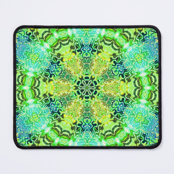 Item preview, Hippie Vibes Abstract Kaleidoscope Radial Symmetry Pattern Boho Aesthetic Art 12 of 12 designed and sold by Beachy.