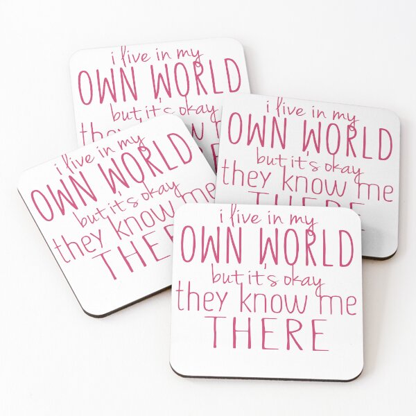 Item preview, I live in my own world designed and sold by techdave.