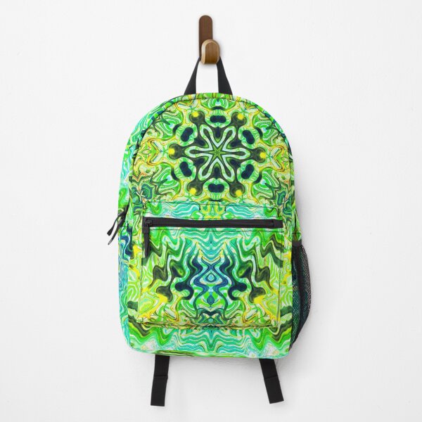 Item preview, Hippie Vibes Abstract Kaleidoscope Radial Symmetry Pattern Boho Aesthetic Art 12 of 12 designed and sold by Beachy.