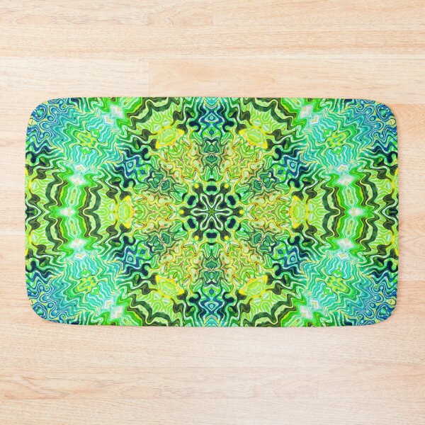 Item preview, Hippie Vibes Abstract Kaleidoscope Radial Symmetry Pattern Boho Aesthetic Art 12 of 12 designed and sold by Beachy.