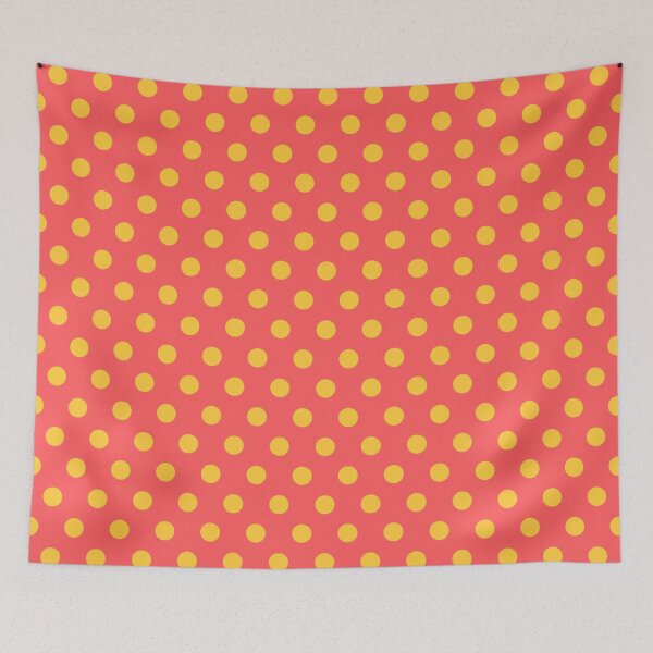 Item preview, Yellow and Orange Polka Dots designed and sold by patterniastudio.