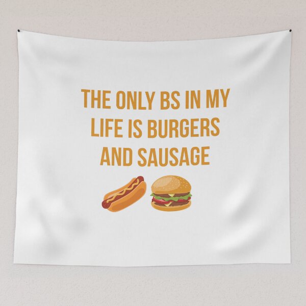 Item preview, BURGERS AND SAUSAGE designed and sold by antipatic.