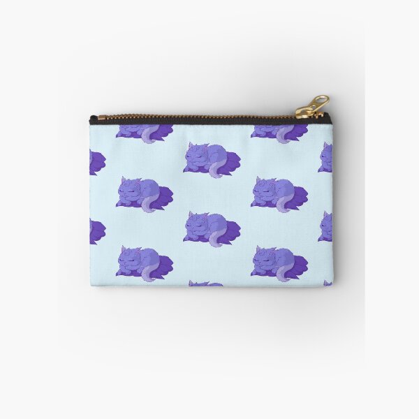 Item preview, Purple and White Cat Sleeping Beauty designed and sold by TheFoxyWolfShop.