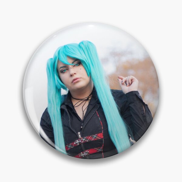 Item preview, Goth Miku Cosplay Print designed and sold by MaoukamiCosplay.