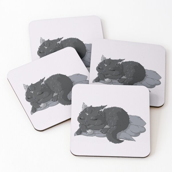 Item preview, Black Cat Sleeping Beauty designed and sold by TheFoxyWolfShop.