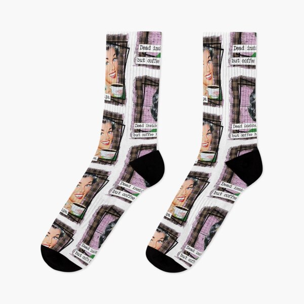 Item preview, Dead inside, but coffee helps. designed and sold by BlueberryHill.