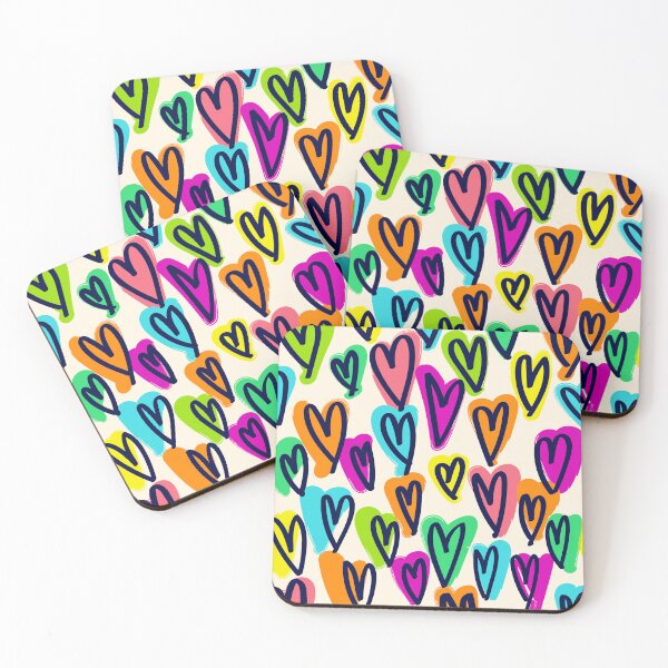 Item preview, Scribble Hearts designed and sold by PrintGirlNYC.