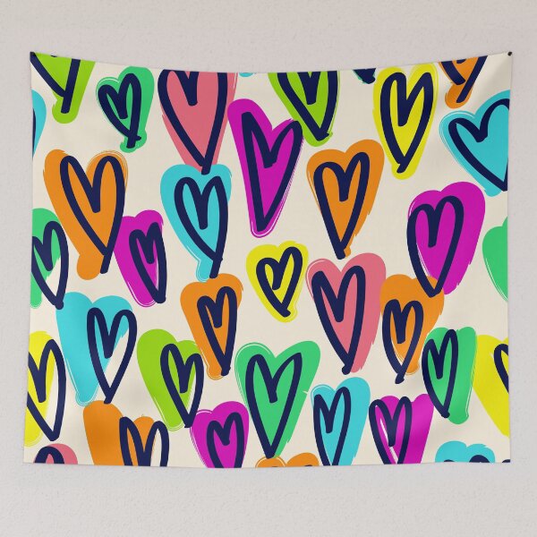 Item preview, Scribble Hearts designed and sold by PrintGirlNYC.