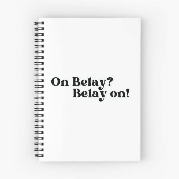 Item preview, On Belay Climbers designed and sold by HikerTrash.