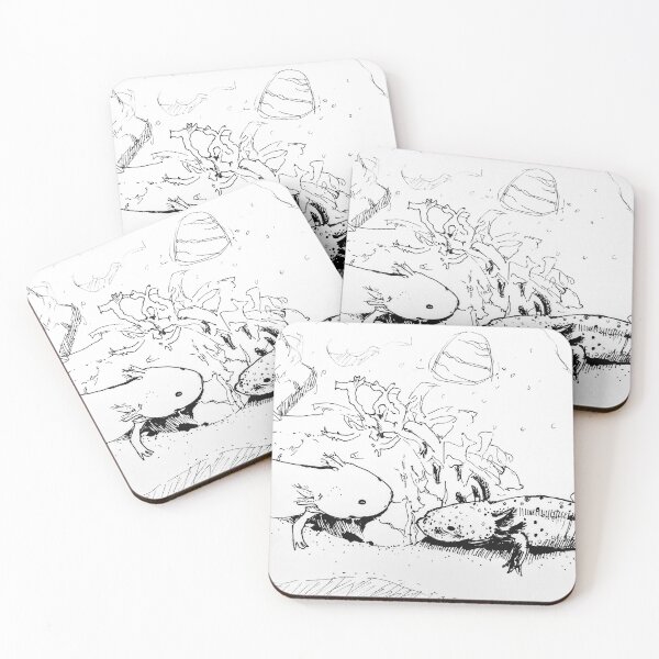 Item preview, Axolotls Meeting designed and sold by RubyMagician.