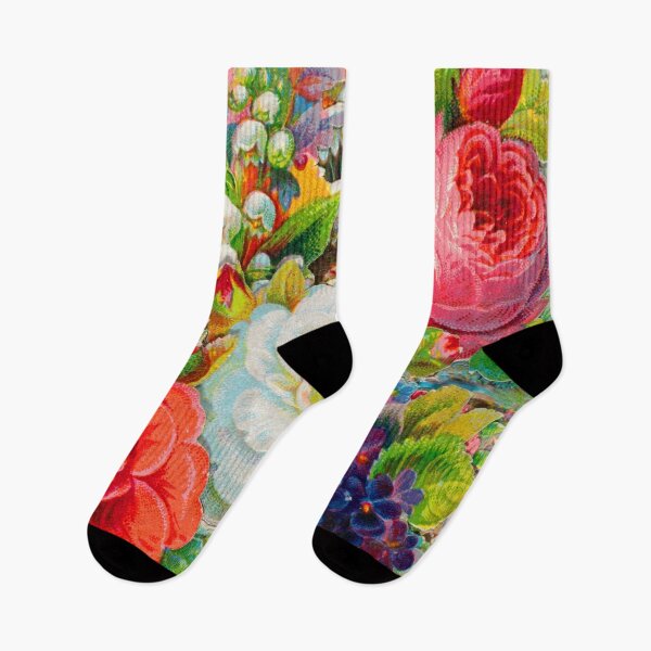 Item preview, Vintage Colourful Floral design designed and sold by SpiritedArtwork.