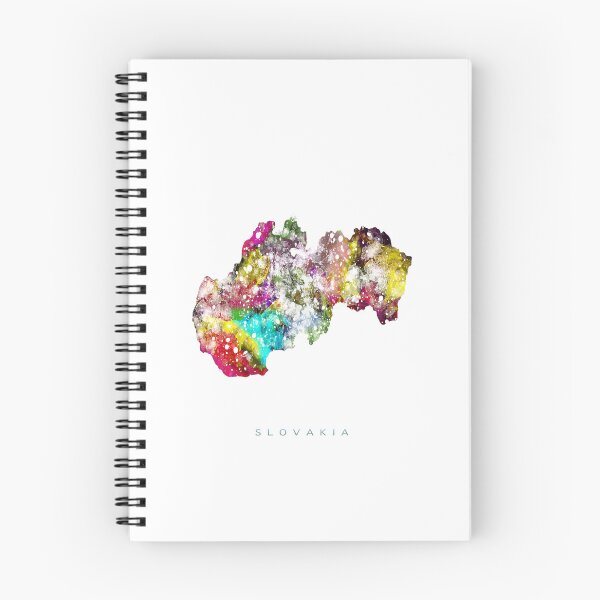 Item preview, Slovakia Map Watercolor Painting designed and sold by InkistPrints.
