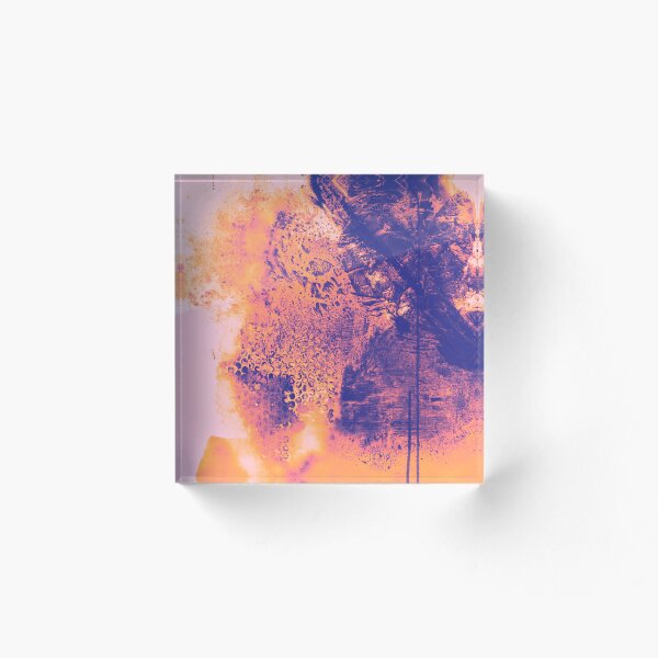 Item preview, Hojas de otoño: una pieza abstracta de medios mixtos de Alyssa Hamilton Art designed and sold by Alyssa Hamilton Art.