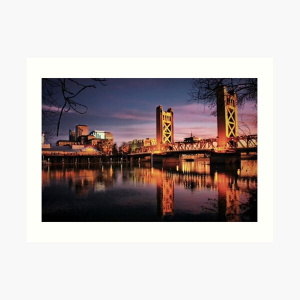 Sacramento Reflections Art Print