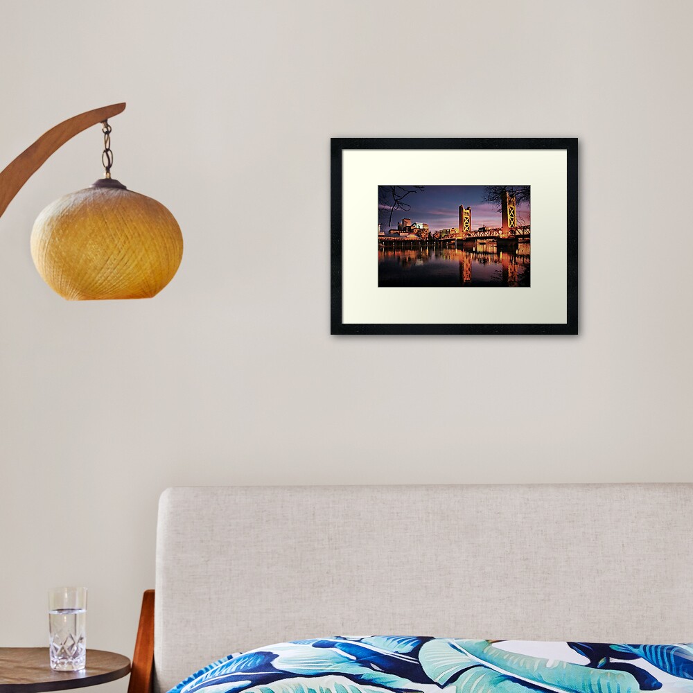 Sacramento Reflections Framed Art Print