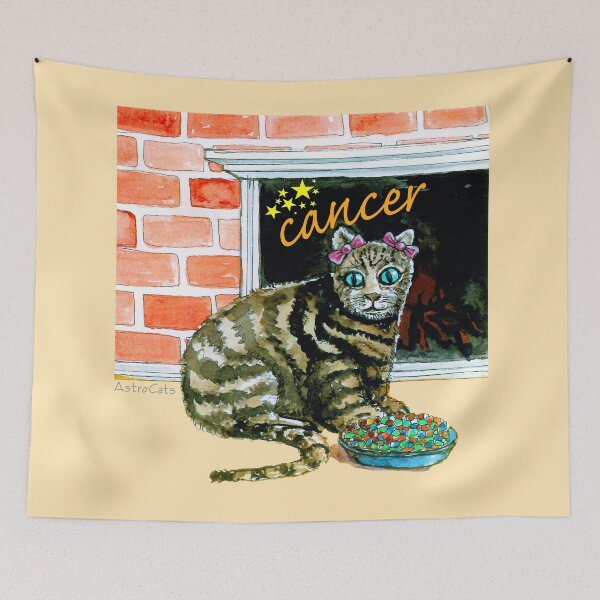 Item preview, Cancer Astrocat designed and sold by Astrocats4Bilo.