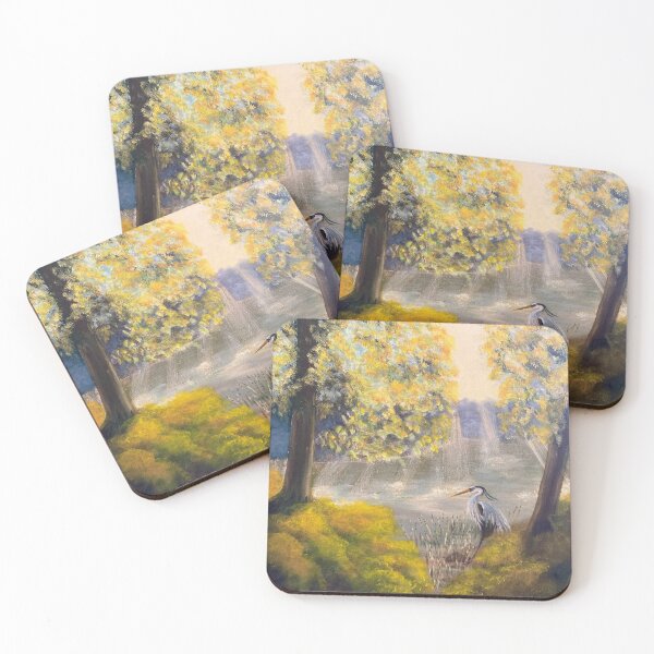 Item preview, Blue heron on the River designed and sold by Michael Arnold.