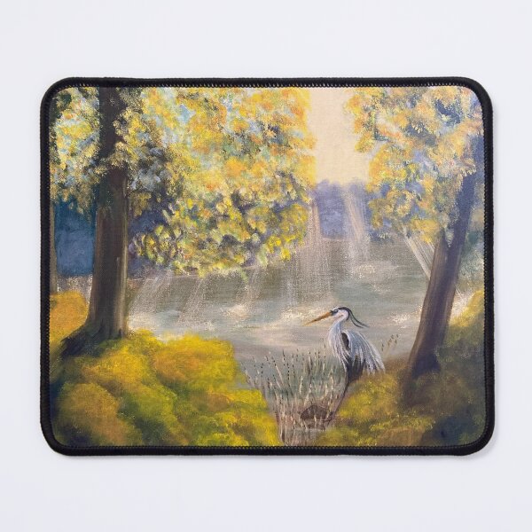 Item preview, Blue heron on the River designed and sold by Michael Arnold.