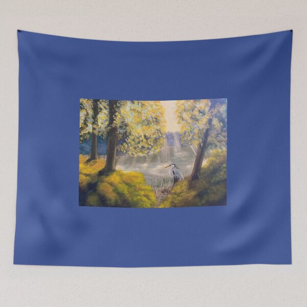 Item preview, Blue heron on the River designed and sold by Michael Arnold.