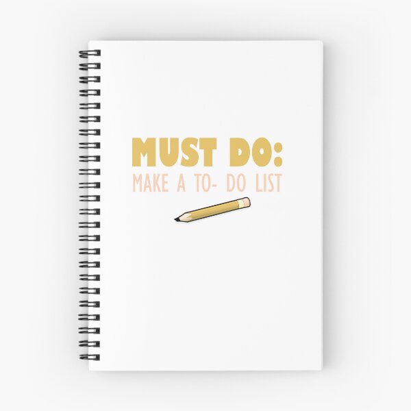 Item preview, Must Do: To Do List designed and sold by techdave.