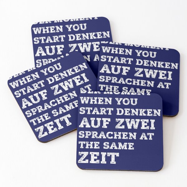 Item preview, Funny German Teacher Student Humorous Phrase Distreesed designed and sold by niftee.