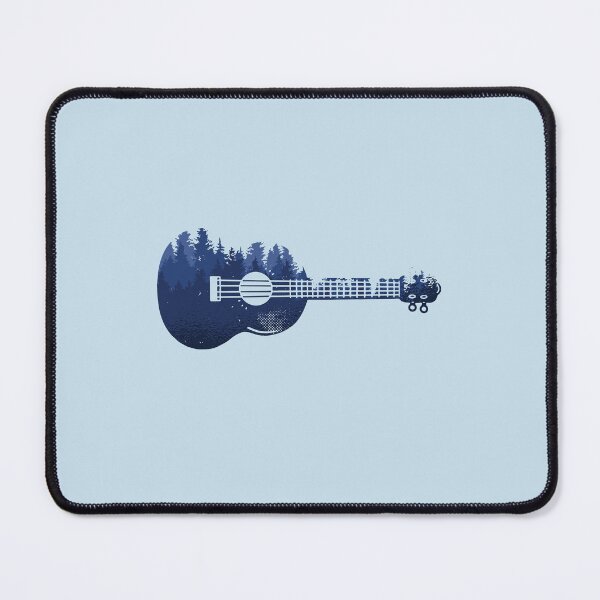 Item preview, Ukulele forest silhouette designed and sold by GreenMall.