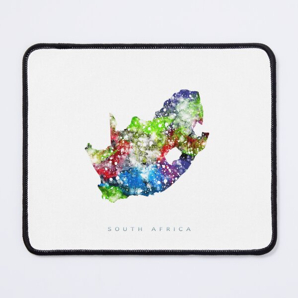 Item preview, South Africa Map Watercolor Painting designed and sold by InkistPrints.