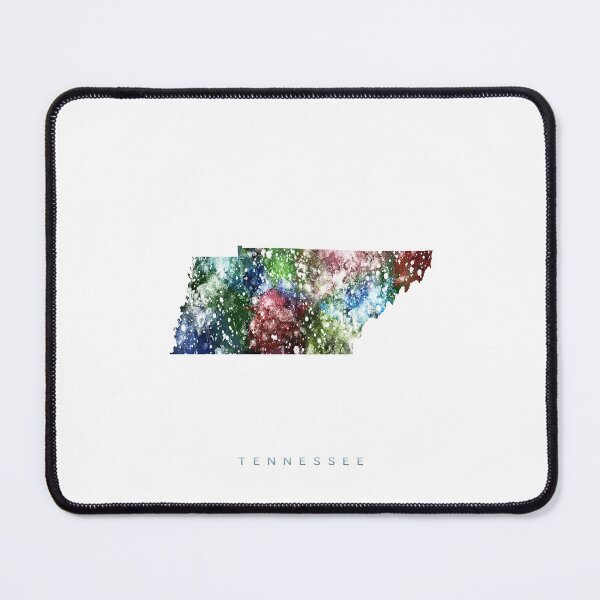 Item preview, Tennessee Map Watercolor Painting designed and sold by InkistPrints.