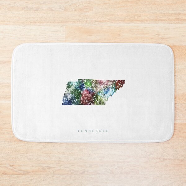 Item preview, Tennessee Map Watercolor Painting designed and sold by InkistPrints.