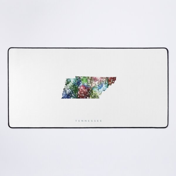 Item preview, Tennessee Map Watercolor Painting designed and sold by InkistPrints.