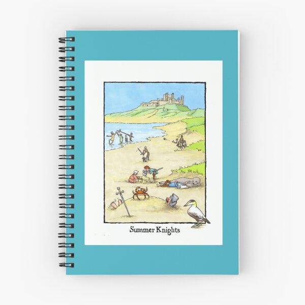 Item preview, Caballeros de verano - Humor medieval designed and sold by MNoblestudio.
