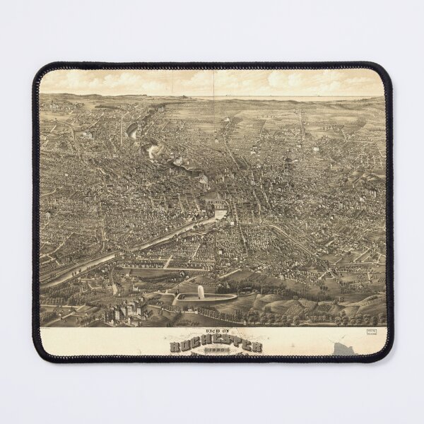 Item preview, Rochester, New York (1880) designed and sold by allhistory.