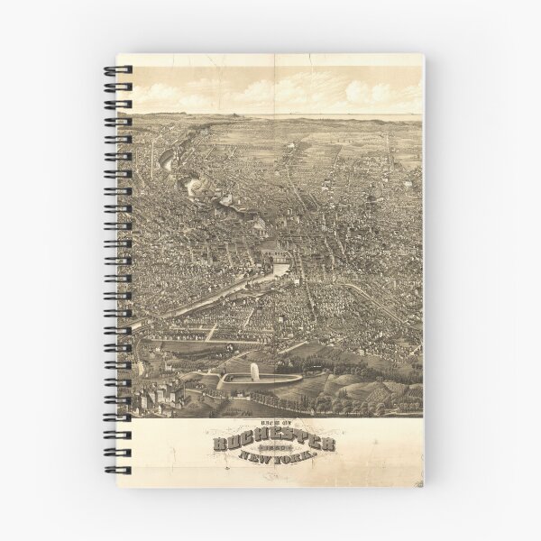 Item preview, Rochester, New York (1880) designed and sold by allhistory.