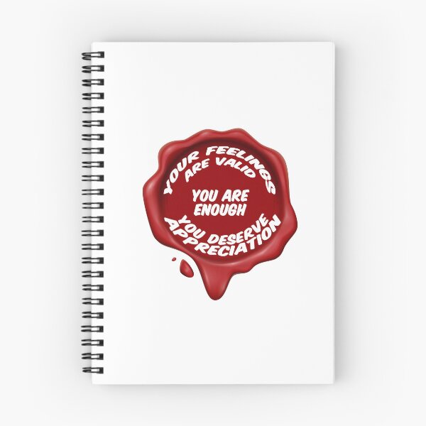 Item preview, Your Feelings Are Valid | You Are Enough | You Deserve Appreciation | Mental Health Quotes | Positive Affirmations | Stress Relief | Anti Anxiety designed and sold by REGALworld.
