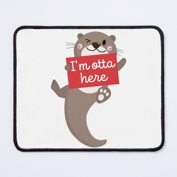 Item preview, I'm Outta Here joke designed and sold by trendingatees.