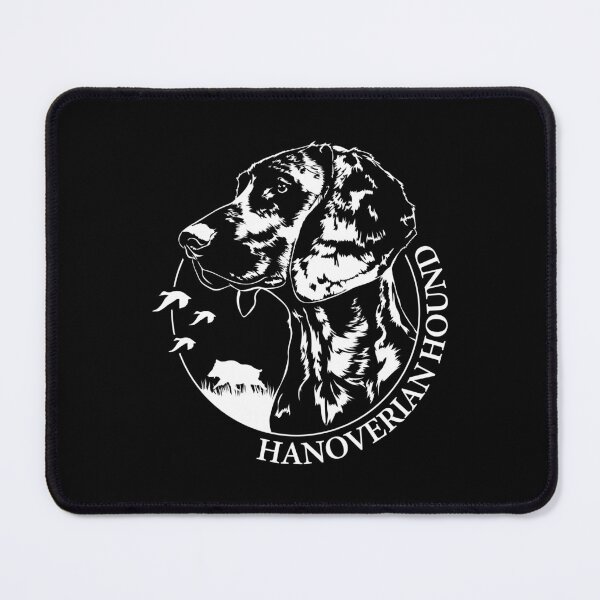 Item preview, Hanoverian Hound dog hounds portrait designed and sold by dogarts.