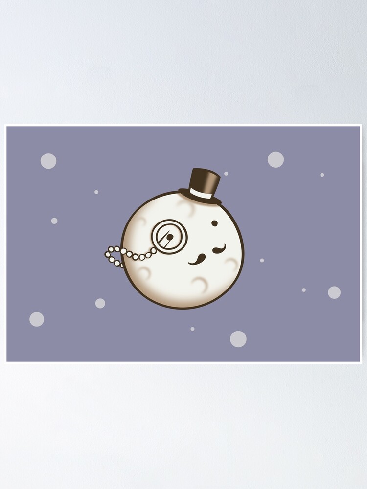 Alternate view of Dapper Moon Poster