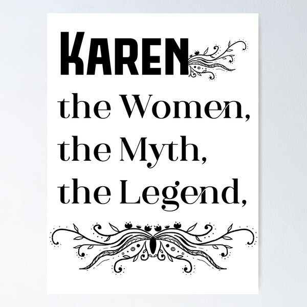 Item preview, Karen the Lady of Myth, the Legend designed and sold by Pchra-store.