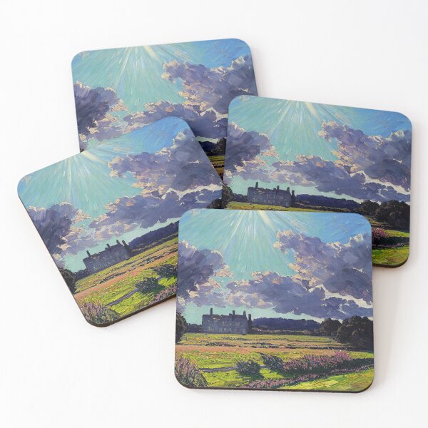 Item preview, English Countryside Manor House - Impressionist designed and sold by SkyeArtShop.