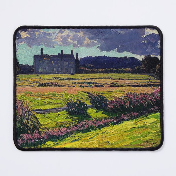 Item preview, English Countryside Manor House - Impressionist designed and sold by SkyeArtShop.