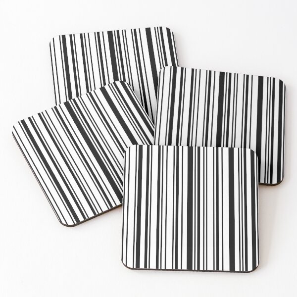 Item preview, Nicole barcode pattern designed and sold by coverinlove.
