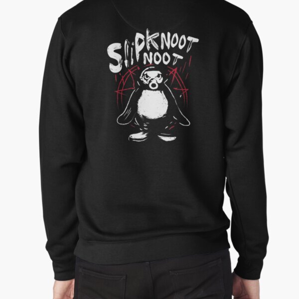Slipknoot noot penguin death metal goth hard rock Pullover Sweatshirt