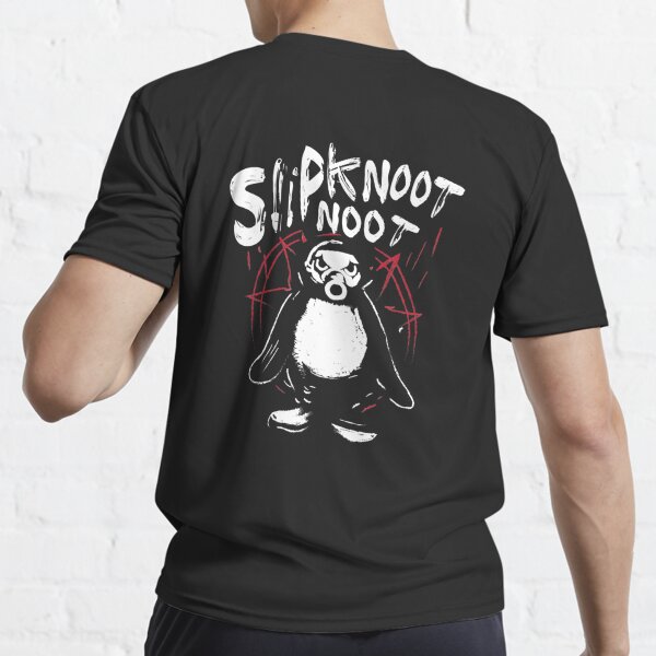 Slipknoot noot penguin death metal goth hard rock Active T Shirt