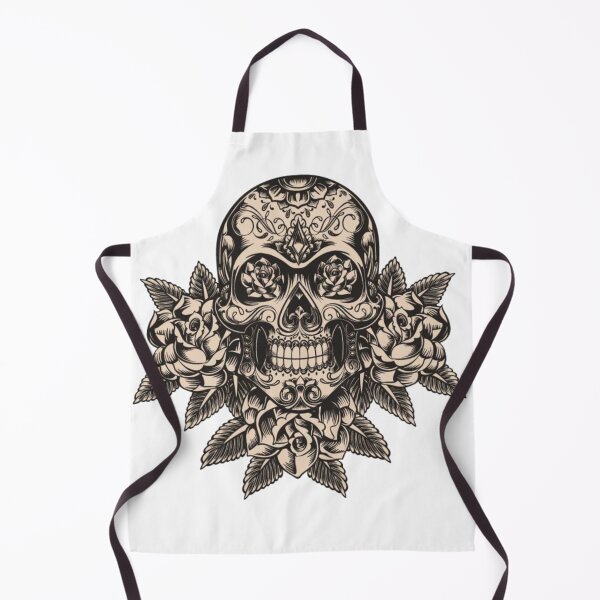 Item preview, Day Of The Dead Skull  designed and sold by Ink Bloom Studio ⭐⭐⭐⭐⭐.