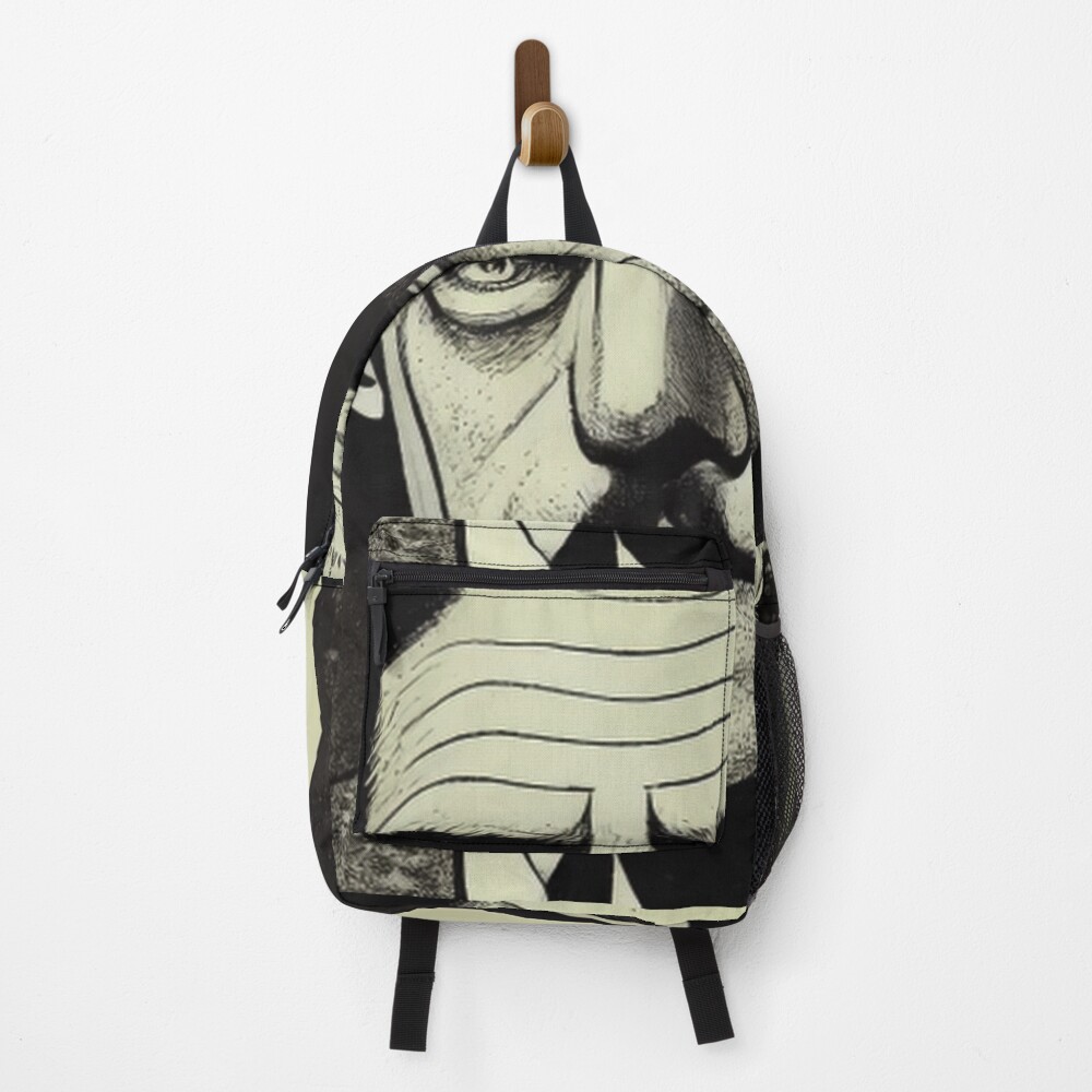 Vista previa del artículo con la obra «Mochila», diseñado y vendido por ComicsFactory.