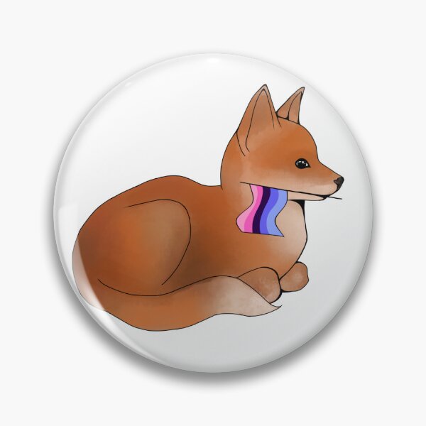 Item preview, Red Pride Fox: Omnisexual designed and sold by sadlylucifer.