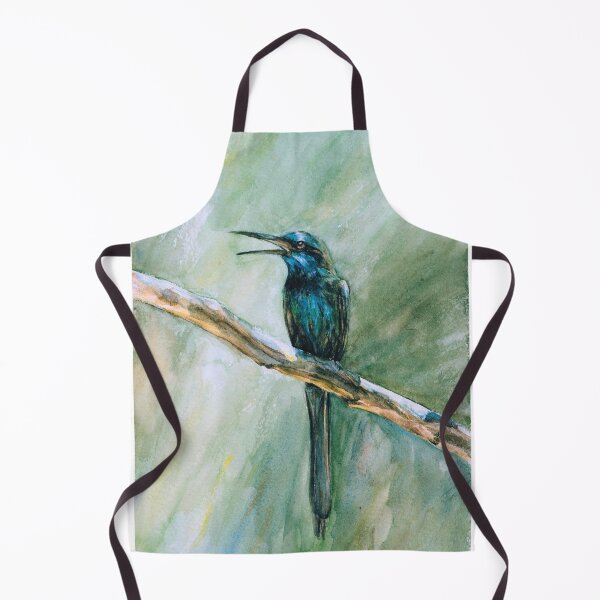 Aperçu de l'œuvre Colibri sur une branche créée et vendue par GoldsteinART.