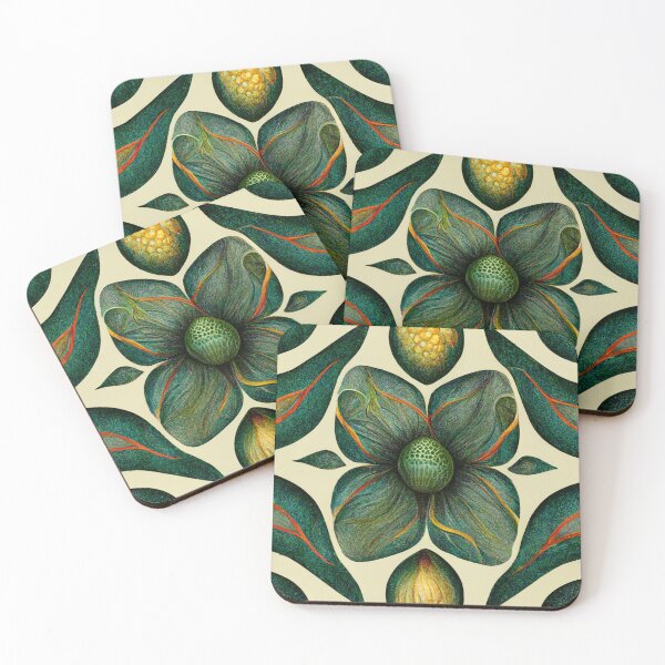 Item preview, Exotic Nature, Botanical ethereal floral kaleidoscope Pattern SOLO designed and sold by B-outfiters.