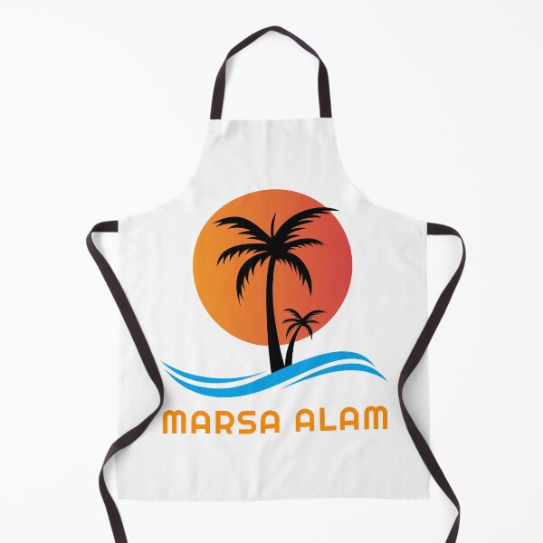 Item preview, Marsa Alam Egypt Sunset Palm Trees And Blue Sea Waves designed and sold by EgyptConnection.